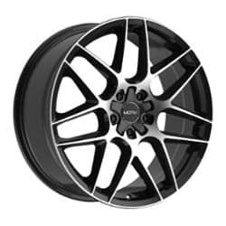 Motiv 435MB Foil 18x8 5x115/5x120 20 ET 74.1 CB Machined Black