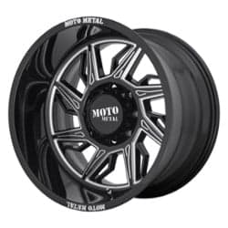 Moto Metal MO997 Left 20x10 6x135 -18 ET 87.1 CB Gloss Black / Milled