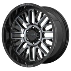 Moto Metal MO802 20x9 6x135 18 ET 87.1 CB Gloss Black Machined W/ Gray Tint