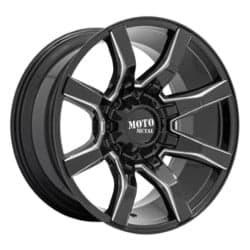 Moto Metal MO804 Spider 20x10 5x127/5x139.7 -18 ET 78.1 CB Gloss Black Milled