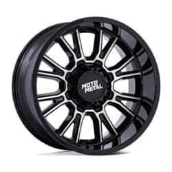 Moto Metal MO810 Legacy 17x9 6x135/6x139.7 1 ET 106.1 CB Gloss Black Machined