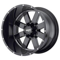 Moto Metal MO962 20x12 8x165.1 -44 ET 125.5 CB Gloss Black w/Milled Accents