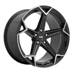 Niche Arrow M259 20x10.5 5x112 40 ET 66.5 CB Gloss Black with Brushed Face