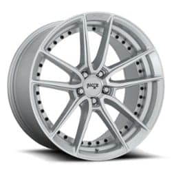 Niche DFS M221 22x9 5x115 18 ET 71.5 CB Silver & Machined