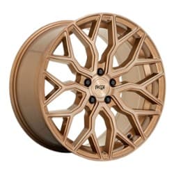 Niche Mazzanti M263 19x9.5 5x112 48 ET 66.5 CB Platinum Bronze w/ Brushed Bronze Tint