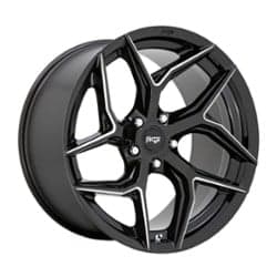 Niche Torsion M266 20x10.5 5x112 40 ET 66.6 CB Gloss Black Milled