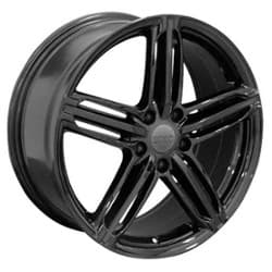 OE Replica Wheels AU12 18x8 5x112 45 ET 66.6 CB Black