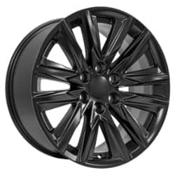 OE Replica Wheels CA91 24x10 6x139.7 28 ET 78.1 CB Satin Black