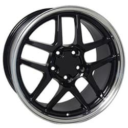 OE Replica Wheels CV04 17x9.5 5x120.65 54 ET 70.3 CB Black with Machined Lip