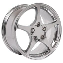 OE Replica Wheels CV05 17x8.5 5x120.65 58 ET 70.3 CB Chrome