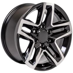 OE Replica Wheels CV34B 18x8.5 6x139.7 26 ET 78.1 CB Black Machined