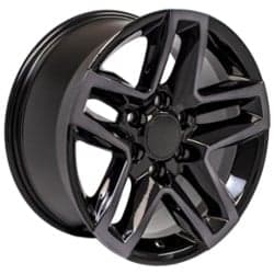 OE Replica Wheels CV34 18x8.5 6x139.7 26 ET 78.1 CB Black Machined with Tinted Clear