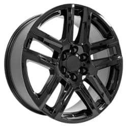 OE Replica Wheels CV63 20x9 6x139.7 28 ET 78.1 CB Black