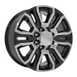 OE Replica Wheels CV70A 20x8.5 8x165.1 12 ET 116.7 CB Black Machined