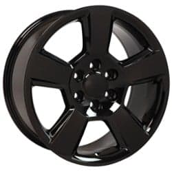 OE Replica Wheels CV76 20x9 6x139.7 27 ET 78.1 CB Black