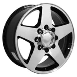 OE Replica Wheels CV91A 20x8.5 8x165.1 12 ET 116.7 CB Black Machined