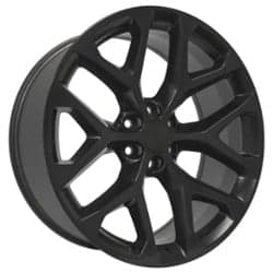 OE Replica Wheels CV98B 24x10 6x139.7 24 ET 78.1 CB Satin Black