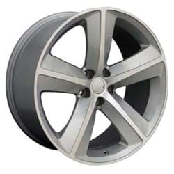 OE Replica Wheels DG05 20x9 5x115 20 ET 71.5 CB Silver Machined