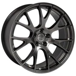 OE Replica Wheels DG69 22x10 5x139.7 25 ET 77.8 CB Hyper Black