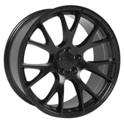 OE Replica Wheels DG69 22x10 5x139.7 25 ET 77.8 CB Satin Black