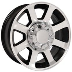 OE Replica Wheels FR78 20x8 8x170 40 ET 125.1 CB Satin Black Machined