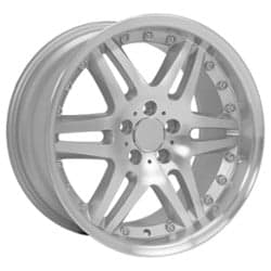 OE Replica Wheels MB09 18x8.5 5x112 35 ET 66.6 CB Silver Machined