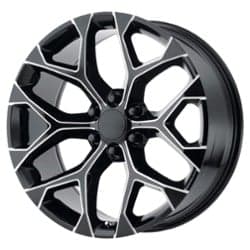 Performance Replicas PR176 26x10 6x139.7 24 ET 78.1 CB Gloss Black Milled