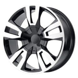 Performance Replicas PR188 24x10 6x139.7 31 ET 78.1 CB Gloss Black w/Machined Face