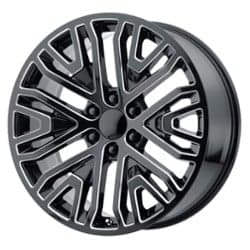 Performance Replicas PR197 22x9 6x139.7 28 ET 78.1 CB Gloss Black / Milled