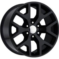 Rev OE Replica 586 22x9 6x139.7 32 ET 78.1 CB Gloss Black