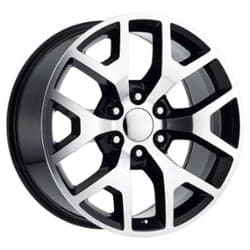 Rev OE Replica 586 24x10 6x139.7 32 ET 78.1 CB Black Machined