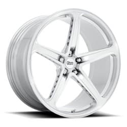 Ohm Amp Forged 21x10 5x120 30 ET 64.2 CB Silver Machined