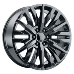 Performance Replicas PR199 22x9 6x139.7 28 ET 78.1 CB Gloss Black Milled