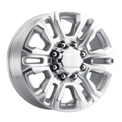 Performance Replicas PR207 20x8.5 8x180 47 ET 124.2 CB Chrome