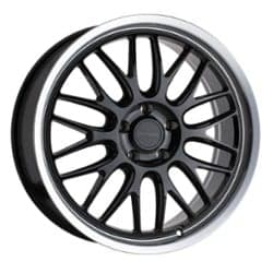 Petrol P4C 16x7 5x115 40 ET 76.1 CB Gloss Black w/ Machined Lip