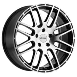 Petrol P6A 19x8 5x112 32 ET 72.1 CB Gloss Black w/Machine Cut Face