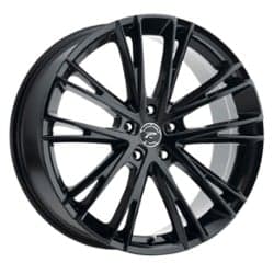 Platinum 458BK Prophecy 17x8 5x108 40 ET 72.56 CB Gloss Black with Clear-Coat