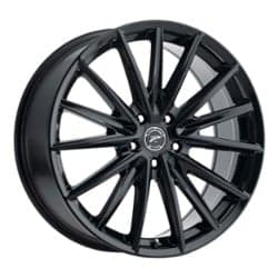 Platinum 461BK Exodus 18x8 5x100 35 ET 63.3 CB Gloss Black and Clear-Coat