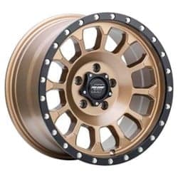 Pro Comp Series 34 Rockwell 17x8 5x127 0 ET 71.5 CB Matte Bronze With Black Lip