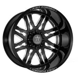 RBP Wheel 37RF Horizon 24x12 8x165.1 -44 ET 121.3 CB Black Machined