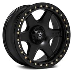 RBP Wheel 50R Cobra 14x7 4x115 13 ET 80.3 CB Black w/Black Ring