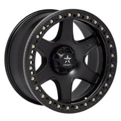 RBP Wheel 50R Cobra 17x9 6x139.7 -12 ET 78 CB Black w/Black Ring