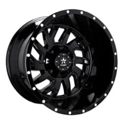 RBP Wheel 65R Glock 22x14 6x135/6x139.7 -76 ET 87 CB Gloss Black