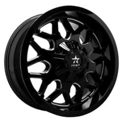 RBP Wheel 73R Atomic 24x14 8x170 -76 ET 129 CB Gloss Black/Milled