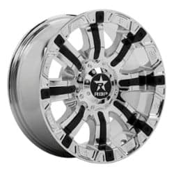 RBP Wheel 94R 22x12 8x170 -44 ET 129 CB Chrome w/Black Insert