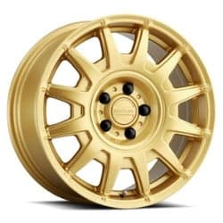 Raceline 401 Aero 15x7 5x100 18 ET 72.56 CB Gloss Gold