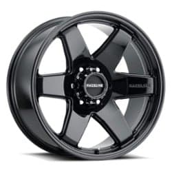 Raceline 942B Addict 16x8 5x127 0 ET 78.1 CB Gloss Black