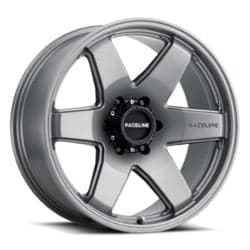 Raceline 942GS Addict 18x8 6x132 35 ET 74.6 CB Satin Graystone