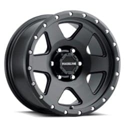 Raceline 946B Boost 17x8 5x108 35 ET 72.56 CB Satin Black