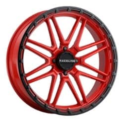 Raceline A11R Krank XL 18x7 4x137 0 ET 110.2 CB Red/Black